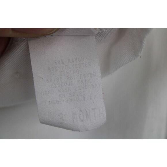 Little Things Mean Alot One Piece White Tux Size 3m - Picture 8 of 8